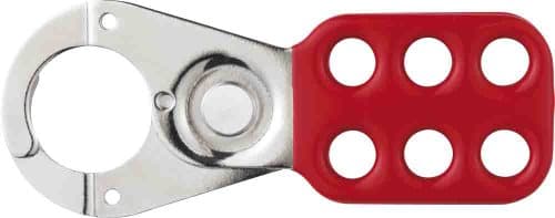 Image of ABUS Main Switch Lock H701 red 1’ - for Multi-Point Locks - up to six Padlocks