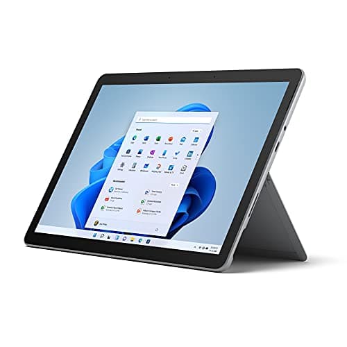 Image of Microsoft Surface Go 3 - 10.5 Inch 2-in-1 Tablet PC - Silver - Intel Pentium Gold G5600, 8GB RAM, 128GB SSD - Windows 11 Home S - Device only, 2021 model