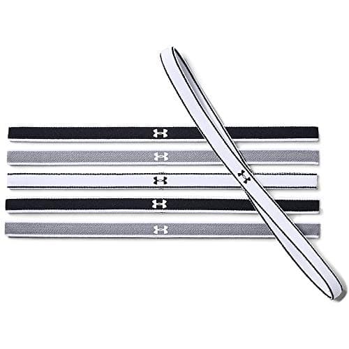 Image of Under Armour Damen UA Mini Headbands (6pk), 6er-Pack elastische Haarbänder, rutschfeste Stirnbänder für Frauen im praktischen 6er-Set