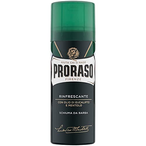 Image of Proraso Green Refresh Shaving Foam, 50 ml