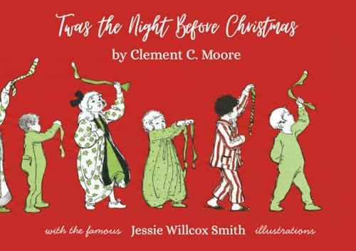 Image of Twas the Night Before Christmas: The Deluxe Gift Edition with all the Original Illustrations by Jessie Willcox Smith