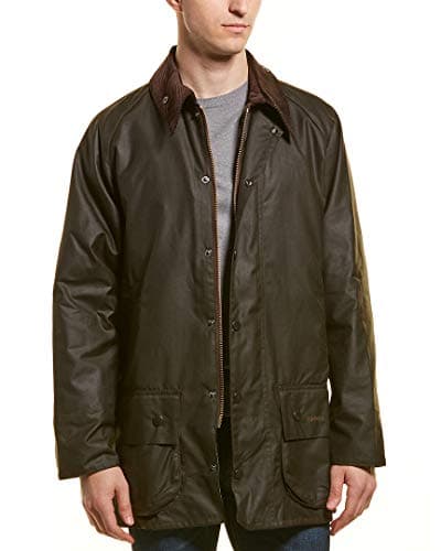 Image of Waxed Jacket Classic Beaufort Regular Fit Olive Green Olive Green 48