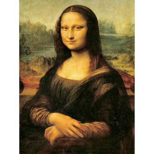 Image of Ravensburger 12000058 Adult Jigsaw Puzzle 1000 Pieces Art Collection Mona Lisa Leonardo da Vinci Adults and Children from 14 Years and Up Premium Quality Puzzle
