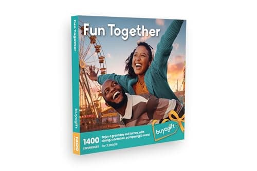 Image of Buyagift Fun Together Gift Experiences Box - over 1400 Gift Experiences For Couples - Dining, Days Out, Afternoon Tea, Pampering and more