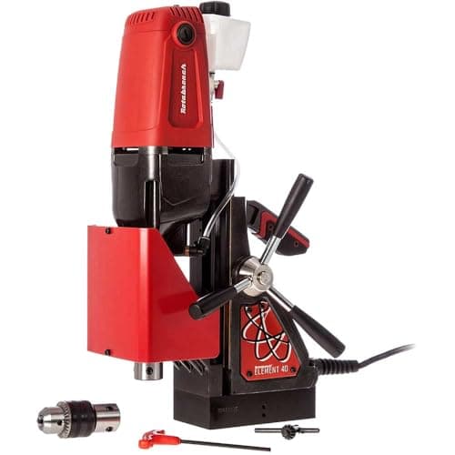 Image of Rotabroach Magnetic Drill Press Machine - Rotabroach's Element 40/1 1200w 110v Electric Drilling Machines Capable of Drilling Holes up to 40mm in Diameter & 40mm in Depth