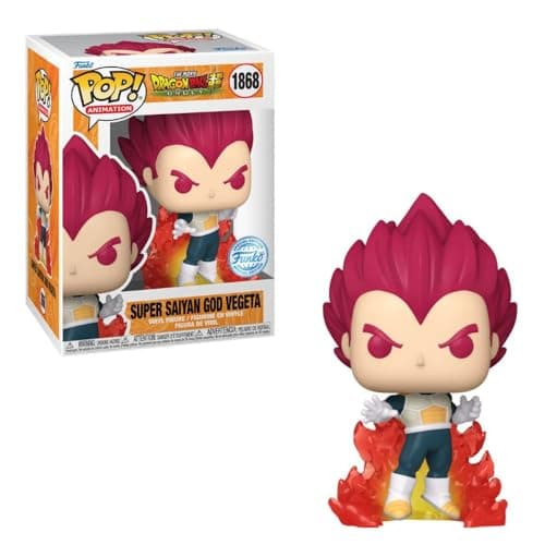 Image of Funko Pop! Animation: Dragon Ball Super Broly - Super Saiyan God Vegeta (Special Edition) #1868