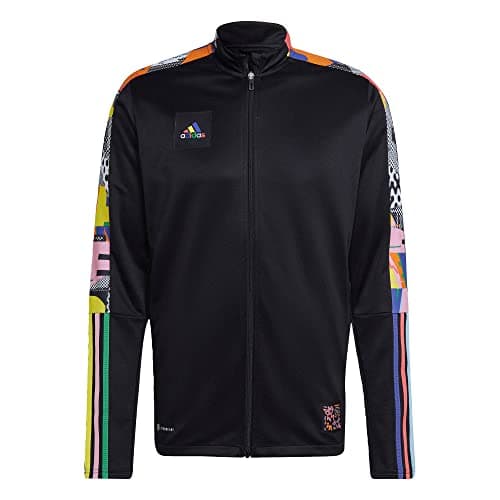 Image of adidas,TIRO TRACK JACKET PRIDE MEN,black/multicolor,S/P