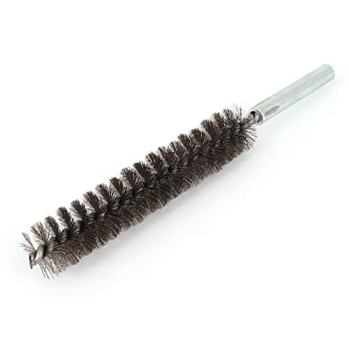 Image of Sourcingmap 17cm Length 20mm Diameter Stainless Steel Wire Tube Cleaning Brush