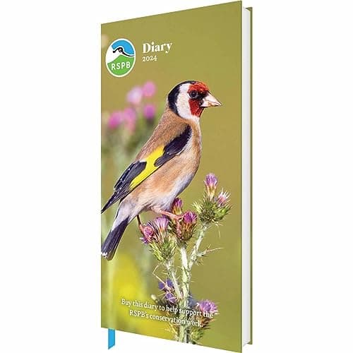 Image of CAROUSEL CALENDARS RSPB Slim Diary 2024
