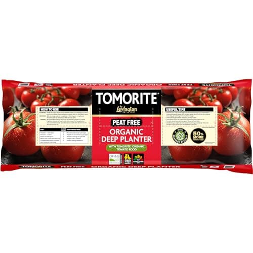 Image of Tomorite PEAT FREE Organic Deep Planter - 3 Plant Size, Brown