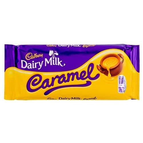 Image of Cadbury Dairy Milk Caramel Bar 120 g (Pack of 13)