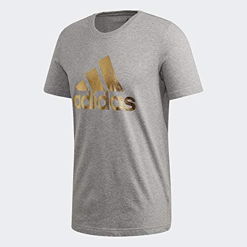 Image of adidas Men's 8-Bit Foil Grfx T-Shirt, Mgreyh, S
