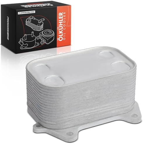 Image of Frankberg Oil cooler Compatible with A4 8K2 2.0L 2007-2015 A6 4G2 4GC 2.0L 2011-2018 Golf Plus 521 5M1 1.6L-2.0L 2005-2013 Passa.t 362 3C2 1.6L-2.0L 2009-2014 Replace# 03L117021C