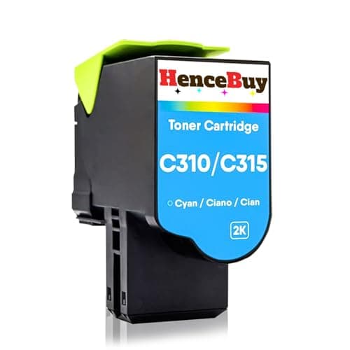 Image of HenceBuy C310 C315 Cyan Toner Cartridge Compatible for Xerox C310 C315 006R04357 C310 C310DNI C310DNIM C315 C315DNI Laser Printer (Cyan, 2000 Pages)