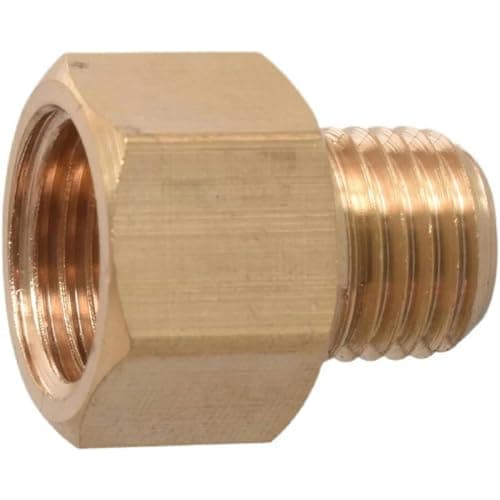 Image of Brass Fitting F/M M10 M12 M14 M16 M18 M20 M22 Female to Male Thread Brass Pipe Connectors Copper Coupler Adapter Threaded joint-M16X1.5-M20X1.5