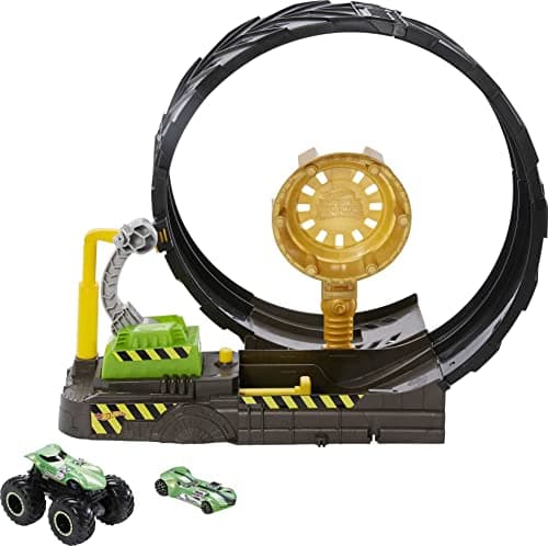 Image of Hot Wheels Monster Trucks Epic Loop Challenge Play Set