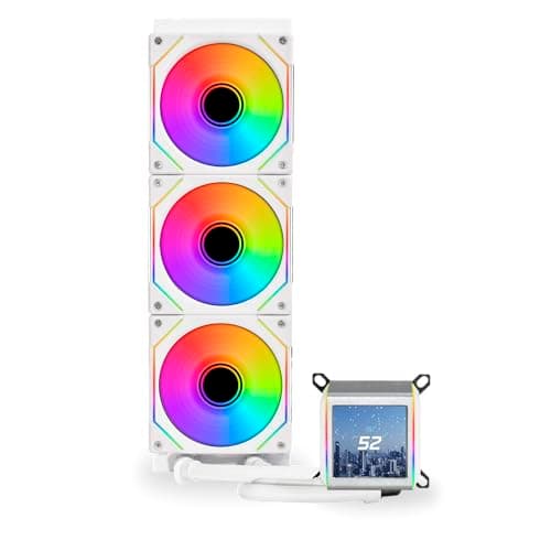 Image of Lian Li Galahad II LCD SL 360mm ARGB CPU Liquid Cooler - White