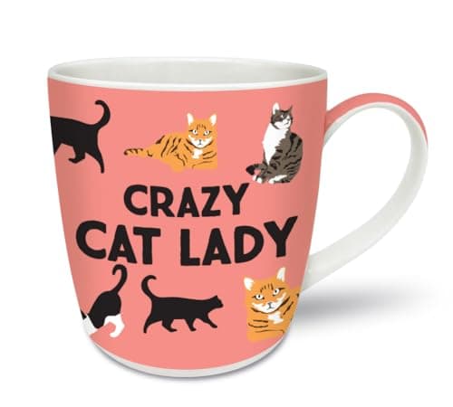 Image of Crazy Cat Lady - New Bone China Gift Mug by Smiling Faces