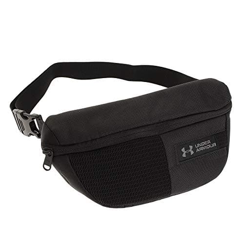 Image of Under Armour UNDKU Unisex Adult Waist Bag Waist Packs - Black/Black/Graphite (001), OSFA