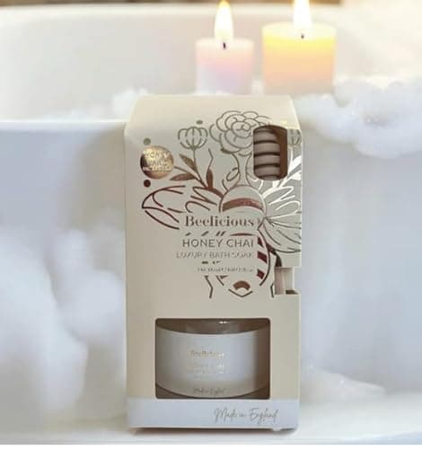 Image of Beelicious Honey Luxury Bath Soak, 300ml (Honey Chai)