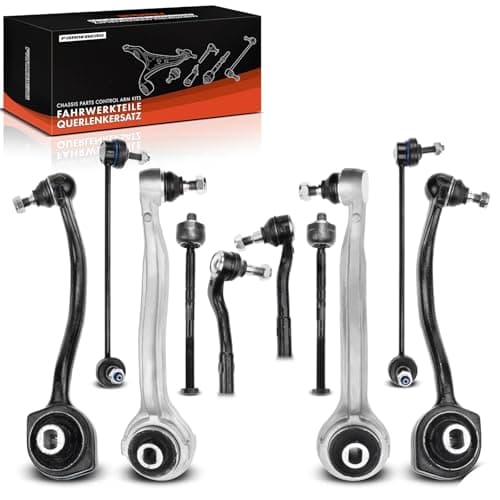 Image of Frankberg 10x Wishbone Arm Tie Rod End Ball Joint Front Compatible with C-Class W203 1.8L-5.4L 2000-2007 CLK C209 A209 1.8L-6.2L 2002-2010 Replace# 2033303411