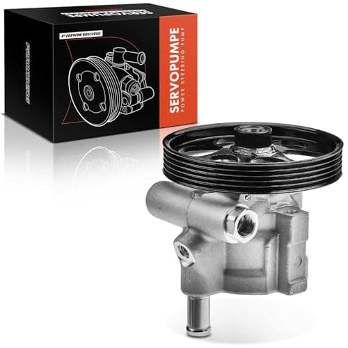 Image of Frankberg Power Steering Pump Compatible with Interstar X70 1.9L 2.2L 2002-2010 Primastar X83 1.9L 2.0L 2001-2014 Vivaro J7 F7 1.9L-2.5L 2001-2014 Replace# 8300024778