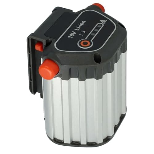 Image of vhbw Battery compatible with Gardena Akku-Trimmer ComfortCut Li-18/23 R (9825-20) Lawnmower Grass Shears, Shrub Shears (1500mAh, 18 V, Li-Ion) - Replacement for 9840-20