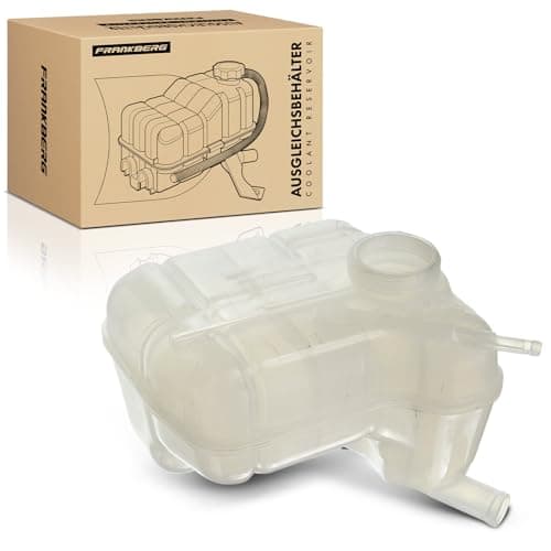 Image of Frankberg Coolant Expansion Tank Coolant Reservoir with Sensor Without Lid for Malibu V300 Insignia A G09 9-5 YS3G 1.4L 1.6L 1.8L 2.0L 2008-2017