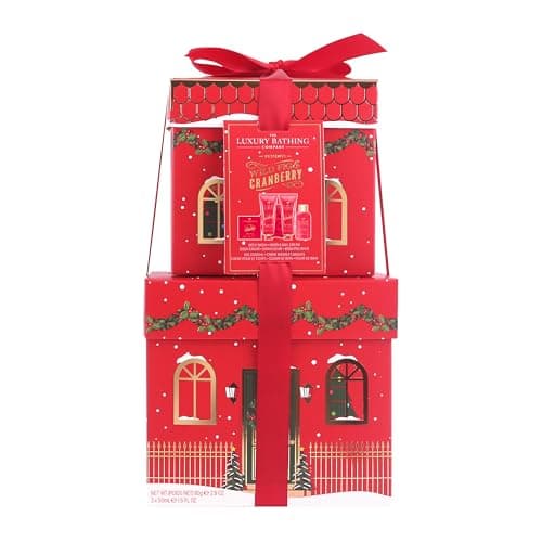 Image of The Luxury Bathing Company - Wild Fig & Cranberry Complete Collection Gift Set - Vegan Friendly
