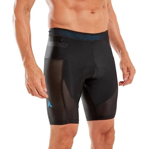 Image of Altura Kielder Progel Plus Mens Padded Liner Shorts - Black, XL/Gel Pad Under Short Chamois Padding Waist Cycling Underwear Cycle Pant Bike Clothing Man Ride Under Wear