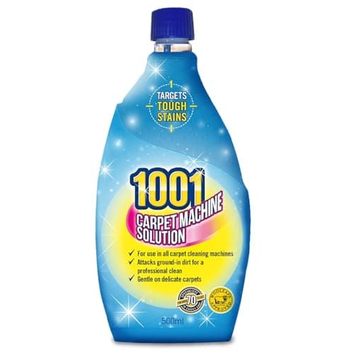 Image of 1001 Carpet Machine Solution 500ml | Carpet Cleaner for Carpet Cleaning Machines | Deep Cleaning Formula for Carpets & Rugs | Freshens & Removes Dirt