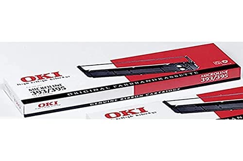 Image of OKI Ribbon Cassette Fabric Nylon Black [for 393 395] Ref 09002311
