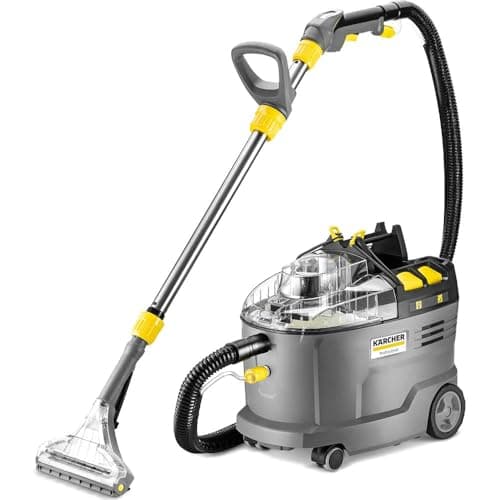 Image of Kärcher 11017020 Puzzi 9/1 Bp Adv 1.101-702.0 Cordless Vacuum Cleaner Battery, Without Charger, Metal, Charcoal