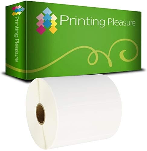 Image of Printing Pleasure Compatible Zebra 100mm x 50mm White Direct Thermal Labels (1000 Labels per Roll) for Zebra, Toshiba, Citizen, Eltron, Orion, UPS Label Printers