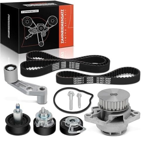 Image of Frankberg Timing Belt Repair Kit Camshaft Belt Repair Kit with Water Pump Petrol Compatible with B.o.r.a Variant 1J6 1.4L 2001-2005 Golf IV Variant 1J5 1.4L 1999-2006 Replace# KP15565XS-1