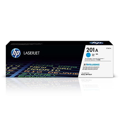 Image of HP CF401A 201A Original LaserJet Toner Cartridge, Cyan, Single Pack