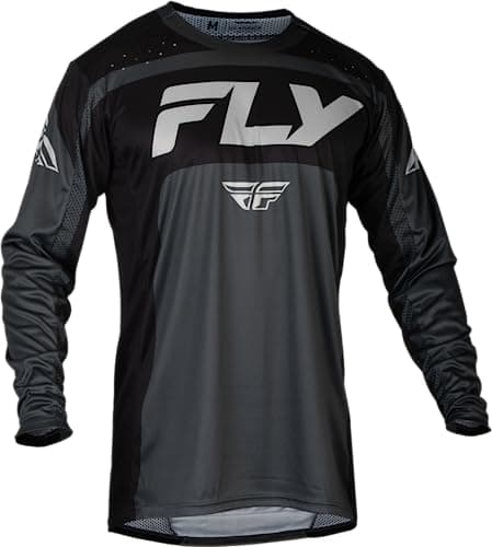 Image of Fly Racing Lite 2024 Motocross Jersey, black/anthracite, L