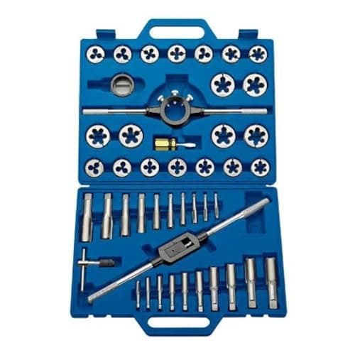 Image of Draper 18523 Metric Tap and Die Set, 42 Pcs , Blue