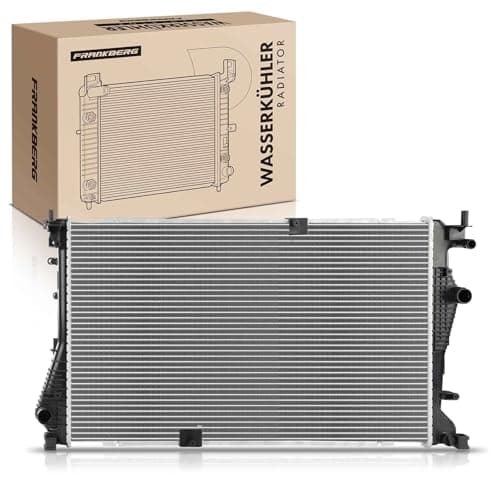 Image of Frankberg Engine Radiator Manual Transmission Compatible with Vivaro Estate J7 2.0L 2006-2014 Trafic II Box FL 2.0L 2006-2024 Primastar Bus X83 2.0L 2006-2014 Replace# 214109682R