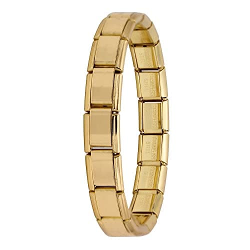Image of Italian Charms Links Bracelets- fits in all classic 9mm UK STOCK (Gold)