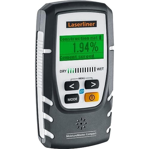 Image of Umarex Laserliner MoistureMaster Compact Plus 082.334A Air and Material Moisture Meters (Measurement of Material Moisture for 56 Wood / 6 Building Materials Types, Data Transfer)