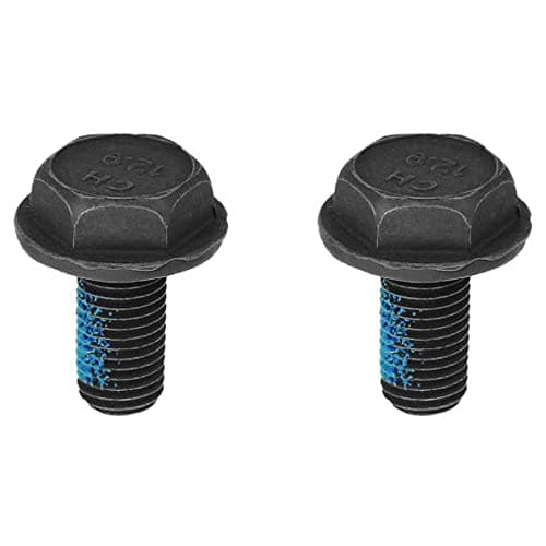 Image of SunRace BAS05 Crank Bolts, Black, M8 x 12mm, Pair