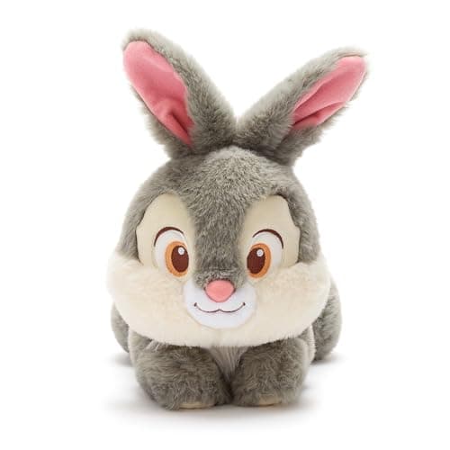 Image of Disney Store Official Japan Thumper Small Soft Toy, Bambi, 41cm/16”, Cute Plush Stuffed Animal, Fluffy Bunny Teddy in Sleeping Pose - Suitable for Ages 0+