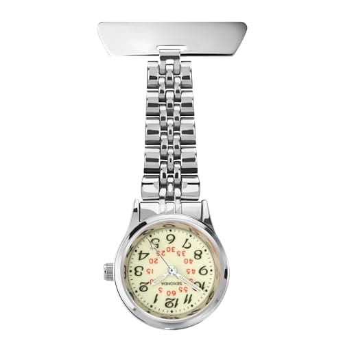 Image of Sekonda Ladies' Quartz Watch with White Dial Analogue Display and Silver Stainless Steel Bracelet 4218.30