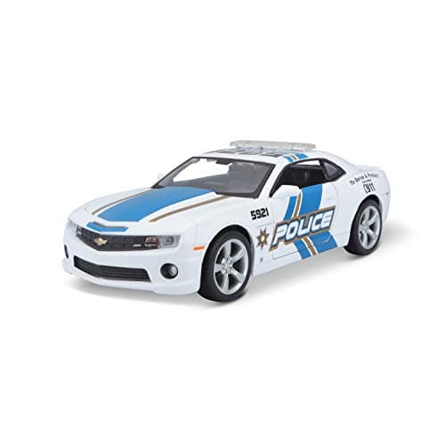 Image of Tobar Maisto 2010 CHEVROLET CAMARO SS RS POLICE Classic Super Car – 1:24 Scale – Incredibly Detailed Die-Cast Replica Collectible Model Vehicle