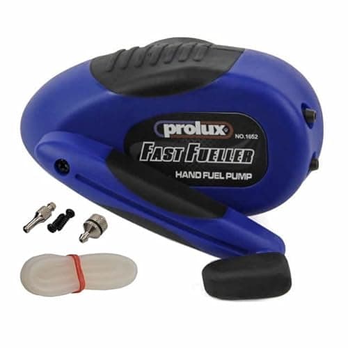 Image of Prolux Fast Fuel Manual Hand Pump for Gas and Glow Engines (Blue/Black) - PLX1652B