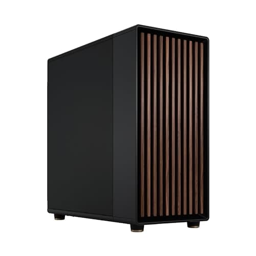 Image of Fractal Design North XL Charcoal Black Mesh- three 140mm Aspect PWM fans included- Type C USB- EATX airflow full tower PC gaming case
