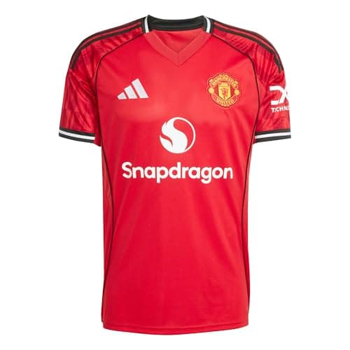 Image of adidas Mens Manchester United Home Shirt 2025 2026 Red XL
