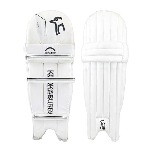 Image of Kookaburra Ghost 6.1 Batting Pads - size Junior, White