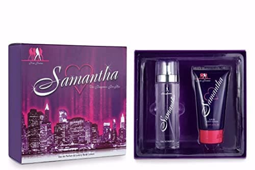 Image of Samantha 2pc Perfume Gift Set For Women - 100ml Eau De Parfum Pour Femme & 130ml Luxury Body Lotion